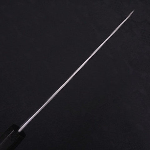 Sujihiki White Steel #2 Super Polished Buffalo Ebony Handle 170mm-[Musashi]-[Japanese-Kitchen-Knives]