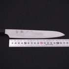 Sujihiki White Steel #2 Super Polished Buffalo Ebony Handle 170mm-[Musashi]-[Japanese-Kitchen-Knives]