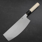 Sushikiri White Steel #2 Hon-Kasumi Buffalo Magnolia Handle 240mm-[Musashi]-[Japanese-Kitchen-Knives]