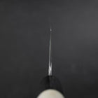 Sushikiri White Steel #2 Hon-Kasumi Buffalo Magnolia Handle 240mm-[Musashi]-[Japanese-Kitchen-Knives]