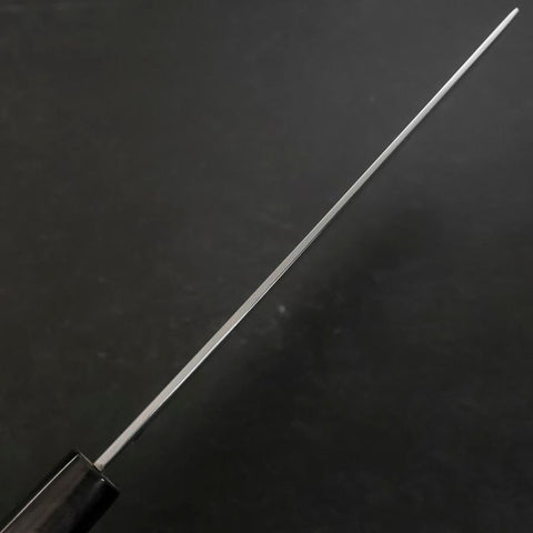 Sushikiri White Steel #2 Hon-Kasumi Buffalo Magnolia Handle 240mm-[Musashi]-[Japanese-Kitchen-Knives]