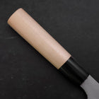 Sushikiri White Steel #2 Hon-Kasumi Buffalo Magnolia Handle 240mm-[Musashi]-[Japanese-Kitchen-Knives]