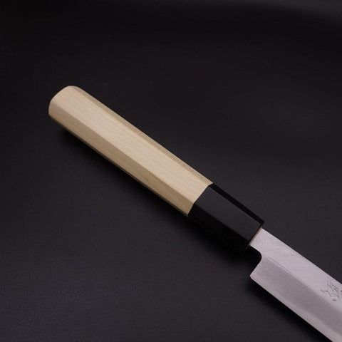 Takohiki Blue Steel #2 Kasumi Buffalo Magnolia Handle 270mm-[Musashi]-[Japanese-Kitchen-Knives]