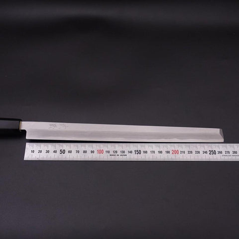 Takohiki Blue Steel #2 Kasumi Buffalo Magnolia Handle 270mm-[Musashi]-[Japanese-Kitchen-Knives]