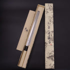 Takohiki Blue Steel #2 Kasumi Buffalo Magnolia Handle 270mm-[Musashi]-[Japanese-Kitchen-Knives]