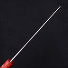 Tsushima Knife Kiritsuke VG-10 Damascus Ocean Red Handle 210mm-[Musashi]-[Japanese-Kitchen-Knives]