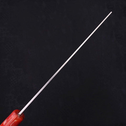 Tsushima Knife Kiritsuke VG-10 Damascus Ocean Red Handle 210mm-[Musashi]-[Japanese-Kitchen-Knives]