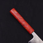 Tsushima Knife Kiritsuke VG-10 Damascus Ocean Red Handle 210mm-[Musashi]-[Japanese-Kitchen-Knives]
