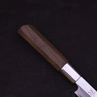 Unagi Silver Steel #3 Walnut Handle 105mm-[Musashi]-[Japanese-Kitchen-Knives]