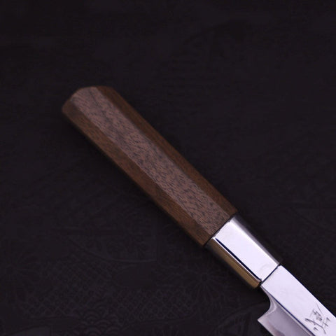 Unagi Silver Steel #3 Walnut Handle 105mm-[Musashi]-[Japanese-Kitchen-Knives]