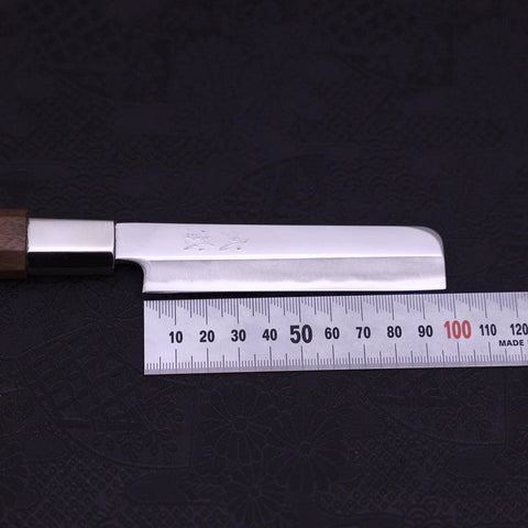 Unagi Silver Steel #3 Walnut Handle 105mm-[Musashi]-[Japanese-Kitchen-Knives]