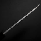 Unagisaki (Edo) Blue Steel #1 Hon-Kasumi Buffalo Ebony Handle 150mm (5.9”)-[Musashi]-[Japanese-Kitchen-Knives]