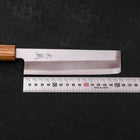 Usuba SK Steel Kasumi Oak Handle 150mm (5.9”)-[Musashi]-[Japanese-Kitchen-Knives]