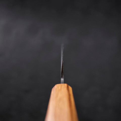 Usuba SK Steel Kasumi Oak Handle 150mm-[Musashi]-[Japanese-Kitchen-Knives]