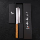Usuba SK Steel Kasumi Oak Handle 150mm-[Musashi]-[Japanese-Kitchen-Knives]