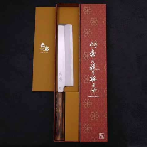 Usuba(Kanto) Blue Steel #2 Kasumi Mango Sumi Urushi 210mm