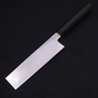 Usuba(Kanto) White Steel #2 Kasumi Chokin Phoenix-Sakura Buffalo Ebony Handle 180mm-[Musashi]-[Japanese-Kitchen-Knives]