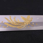 Usuba(Kanto) White Steel #2 Kasumi Chokin Phoenix-Sakura Buffalo Ebony Handle 180mm-[Musashi]-[Japanese-Kitchen-Knives]