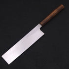 Usuba(Kanto) White Steel #2 Kasumi Sumi Urushi Handle 210mm-[Musashi]-[Japanese-Kitchen-Knives]