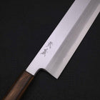 Usuba(Kanto) White Steel #2 Kasumi Sumi Urushi Handle 210mm-[Musashi]-[Japanese-Kitchen-Knives]