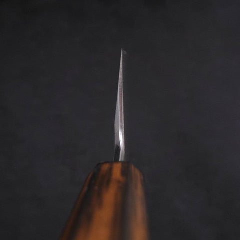Usuba(Kanto) White Steel #2 Kasumi Sumi Urushi Handle 210mm-[Musashi]-[Japanese-Kitchen-Knives]