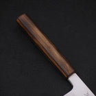 Usuba(Kanto) White Steel #2 Kasumi Sumi Urushi Handle 210mm-[Musashi]-[Japanese-Kitchen-Knives]