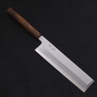 Usuba(Kanto) White Steel #2 Kasumi Sumi Urushi Handle 210mm-[Musashi]-[Japanese-Kitchen-Knives]