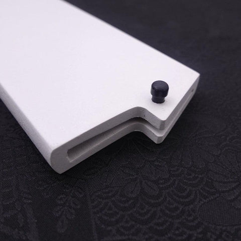 Funda Saya Blanco-Ishime para cuchillo Nakiri con pasador, 165 mm