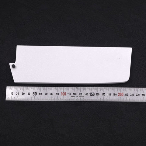 Funda Saya Blanco-Ishime para cuchillo Nakiri con pasador, 165 mm
