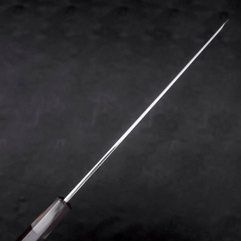 Yanagi Kiritsuke Blue Steel #1 Kasumi Buffalo Ebony Handle 270mm With Sheath-[Musashi]-[Japanese-Kitchen-Knives]