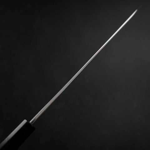 Yanagi Kiritsuke Blue Steel #1 Suminagashi Buffalo Ebony Handle With Sheath 270mm-[Musashi]-[Japanese-Kitchen-Knives]