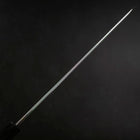 Yanagi Kiritsuke Blue Steel #1 Suminagashi Buffalo Ebony Handle With Sheath 330mm-[Musashi]-[Japanese-Kitchen-Knives]