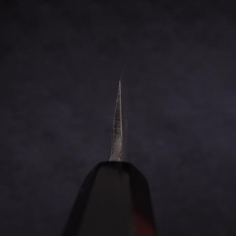Yanagi Kiritsuke Blue Steel #2 Kasumi Mango de Ébano con Cuerno de Búfalo 240mm