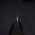 Yanagi Kiritsuke Silver Steel #3 Honyaki Mirror Buffalo Ebony Handle 270mm-[Musashi]-[Japanese-Kitchen-Knives]