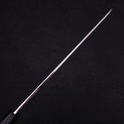 Yanagi Kiritsuke Silver Steel #3 Honyaki Mirror Buffalo Ebony Handle 270mm-[Musashi]-[Japanese-Kitchen-Knives]