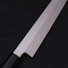 Yanagi Kiritsuke Silver Steel #3 Honyaki Mirror Buffalo Ebony Handle 270mm-[Musashi]-[Japanese-Kitchen-Knives]