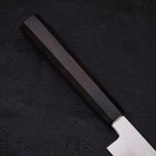 Yanagi Kiritsuke Silver Steel #3 Honyaki Mirror Buffalo Ebony Handle 270mm-[Musashi]-[Japanese-Kitchen-Knives]