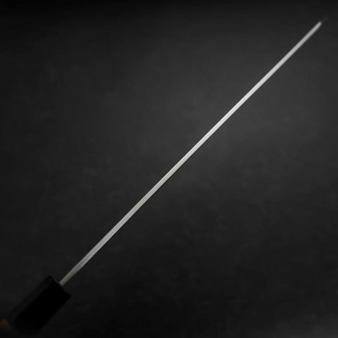 Yanagi Kiritsuke Silver Steel #3 Kasumi Buffalo Teak Handle 300mm-[Musashi]-[Japanese-Kitchen-Knives]