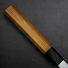 Yanagi Kiritsuke Silver Steel #3 Kasumi Buffalo Teak Handle 300mm-[Musashi]-[Japanese-Kitchen-Knives]
