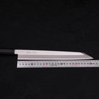 Yanagi Kiritsuke Silver Steel #3 Mirror Buffalo Ebony Handle 270mm-[Musashi]-[Japanese-Kitchen-Knives]