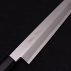 Yanagi Kiritsuke Silver Steel #3 Mirror Buffalo Ebony Handle 270mm-[Musashi]-[Japanese-Kitchen-Knives]
