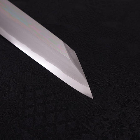 Yanagi Kiritsuke Silver Steel #3 Mirror Buffalo Ebony Handle 270mm-[Musashi]-[Japanese-Kitchen-Knives]