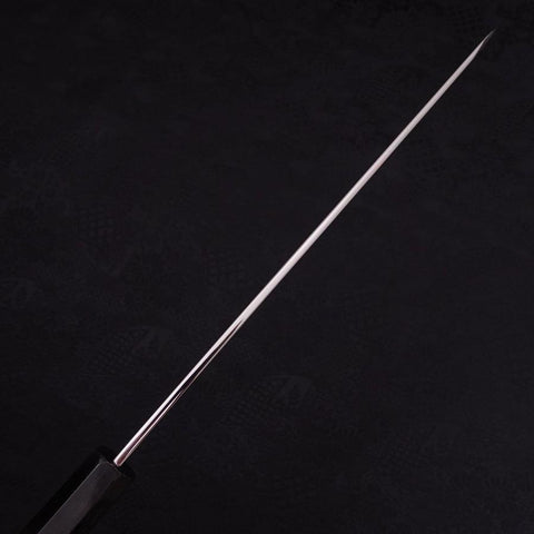 Yanagi Kiritsuke Silver Steel #3 Mirror Buffalo Ebony Handle 270mm-[Musashi]-[Japanese-Kitchen-Knives]