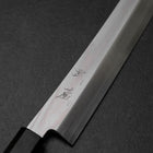 Yanagi Kiritsuke Silver Steel #3 Suminagashi Buffalo Walnut Handle 270mm (10.6”)-[Musashi]-[Japanese-Kitchen-Knives]