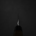Yanagi Kiritsuke Silver Steel #3 Suminagashi Buffalo Walnut Handle 270mm (10.6”)-[Musashi]-[Japanese-Kitchen-Knives]