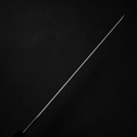 Yanagi Kiritsuke Silver Steel #3 Suminagashi Buffalo Walnut Handle 270mm (10.6”)-[Musashi]-[Japanese-Kitchen-Knives]