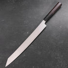 Yanagi Kiritsuke VG-10 Mirror Buffalo Ebony Handle 300mm-[Musashi]-[Japanese-Kitchen-Knives]