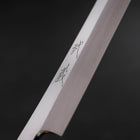 Yanagi Kiritsuke VG-10 Mirror Buffalo Ebony Handle 300mm-[Musashi]-[Japanese-Kitchen-Knives]
