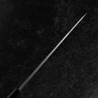 Yanagi Kiritsuke White Steel #2 Kasumi Buffalo Ebony Handle 240mm-[Musashi]-[Japanese-Kitchen-Knives]