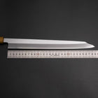 Yanagi Kiritsuke White Steel #2 Kasumi Yaki Urushi Handle 290mm (11.4”)-[Musashi]-[Japanese-Kitchen-Knives]